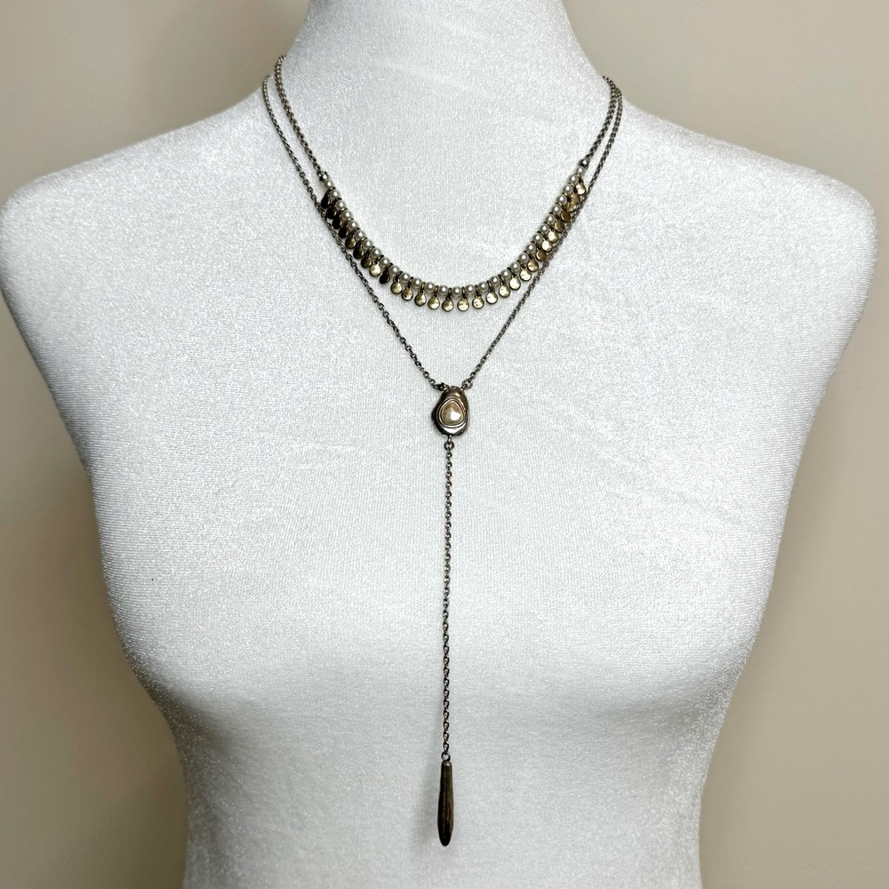 Three in One Multi-Tiered Layered Necklace / BUNDLE ME!  ANY 3 NECKLACES FOR $30